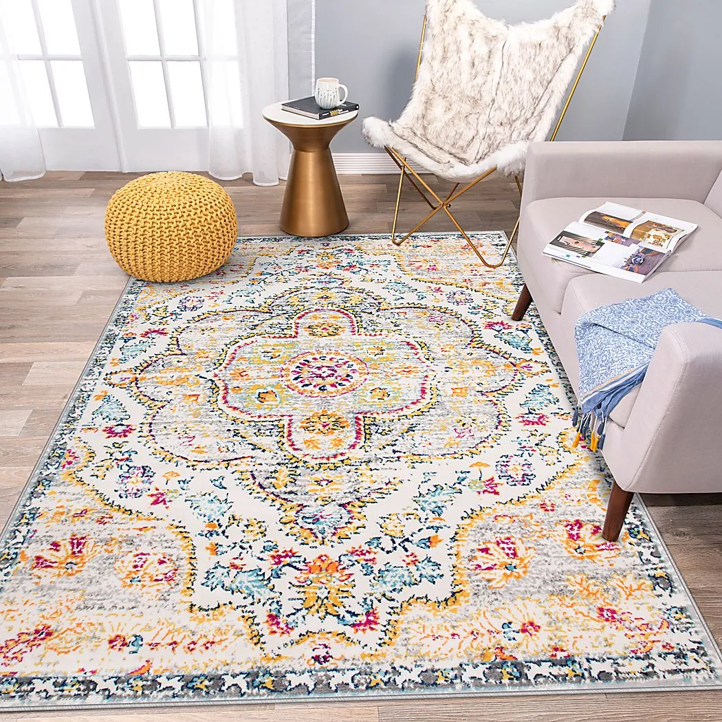 Fayian Multi 5' x 7' Rug