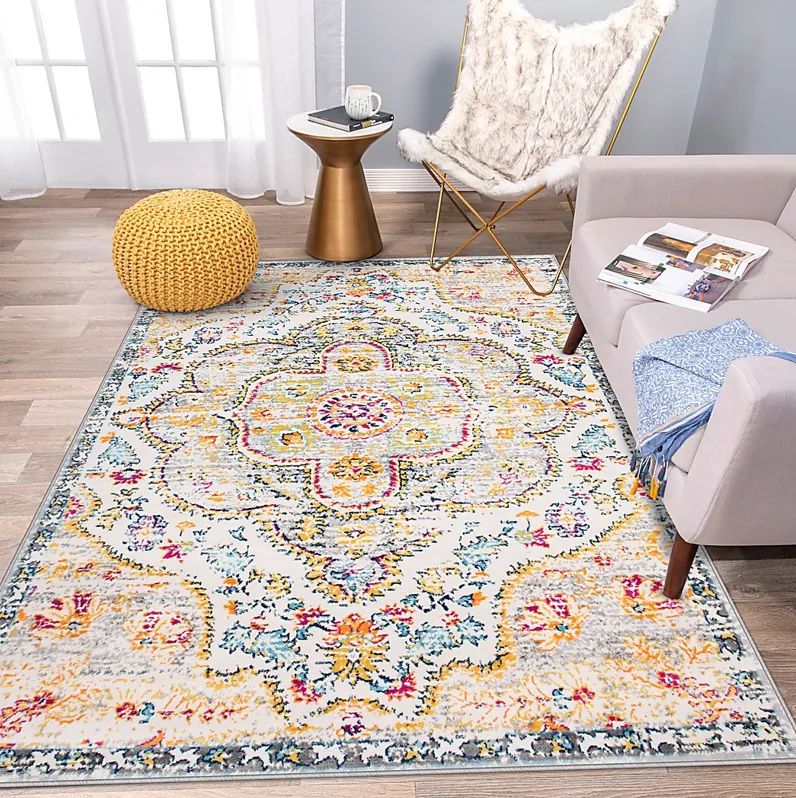 Fayian Multi 7'10 x 10' Rug