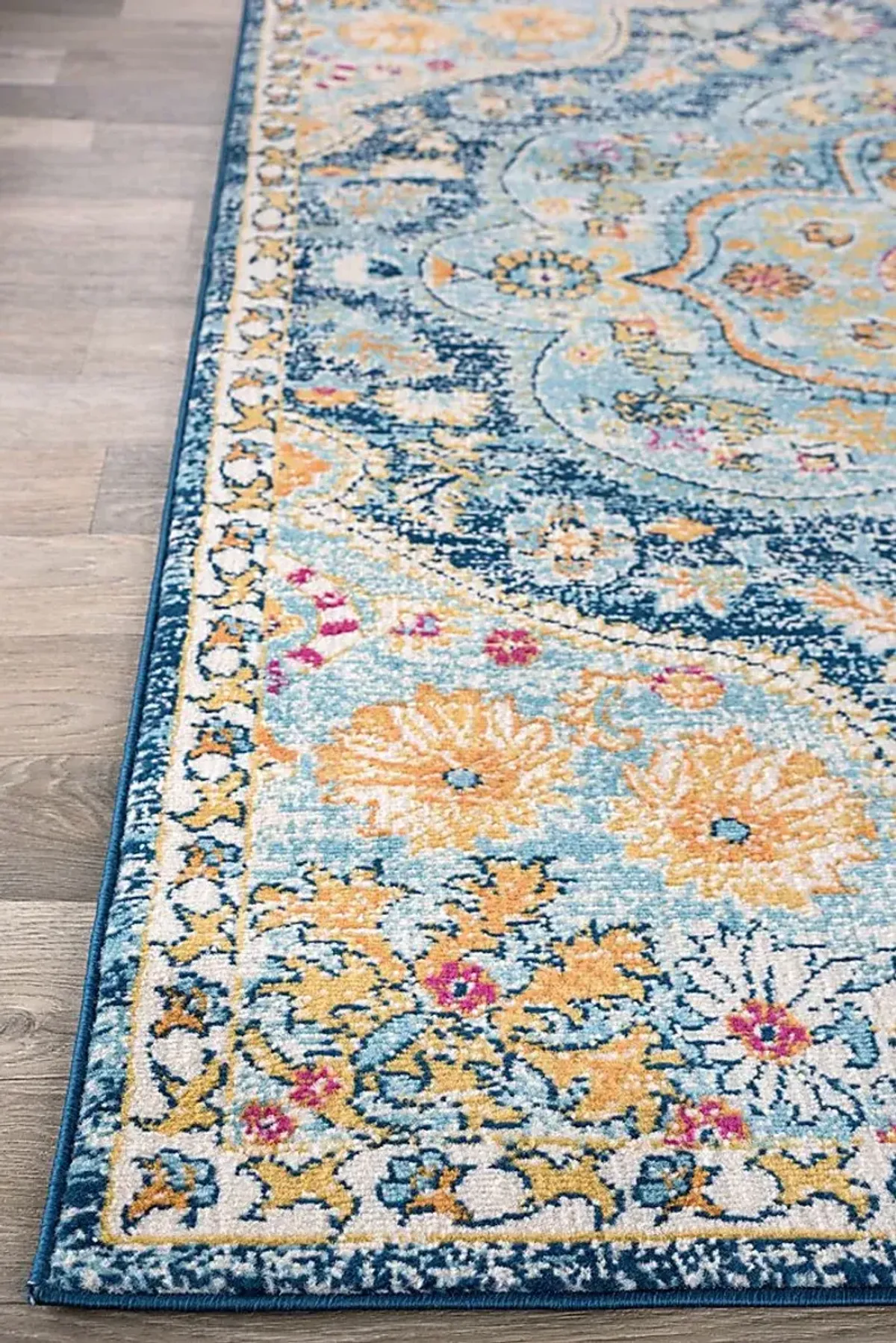 Fayian Navy 5' x 7' Rug