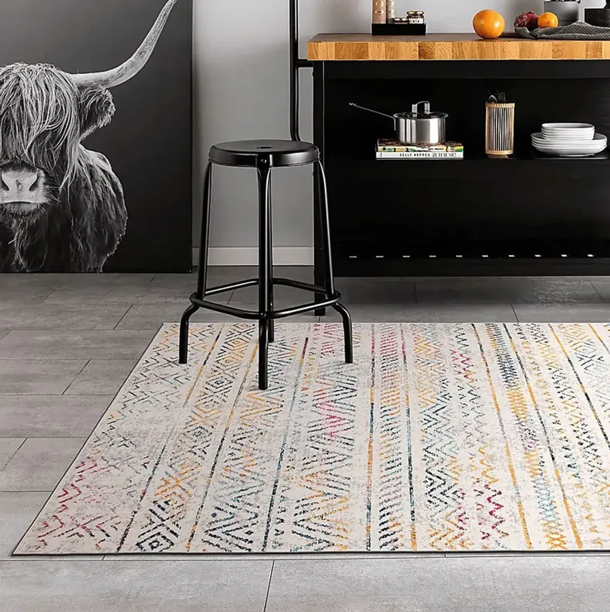 Freyalyn Multi 7'10 x 10' Rug