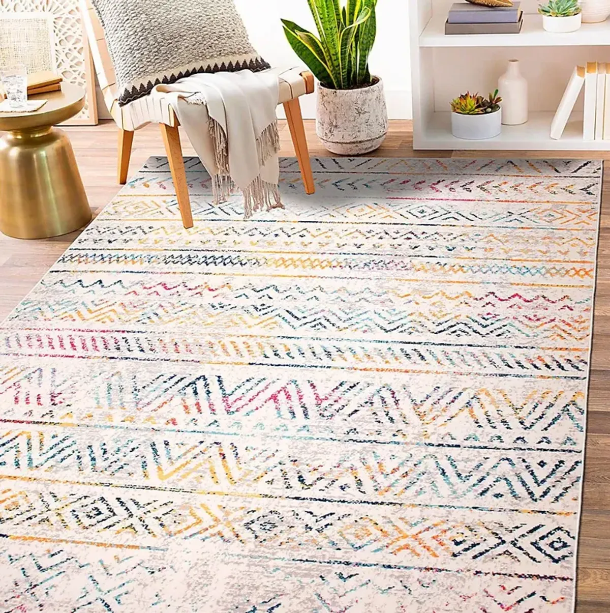 Freyalyn Multi 7'10 x 10' Rug