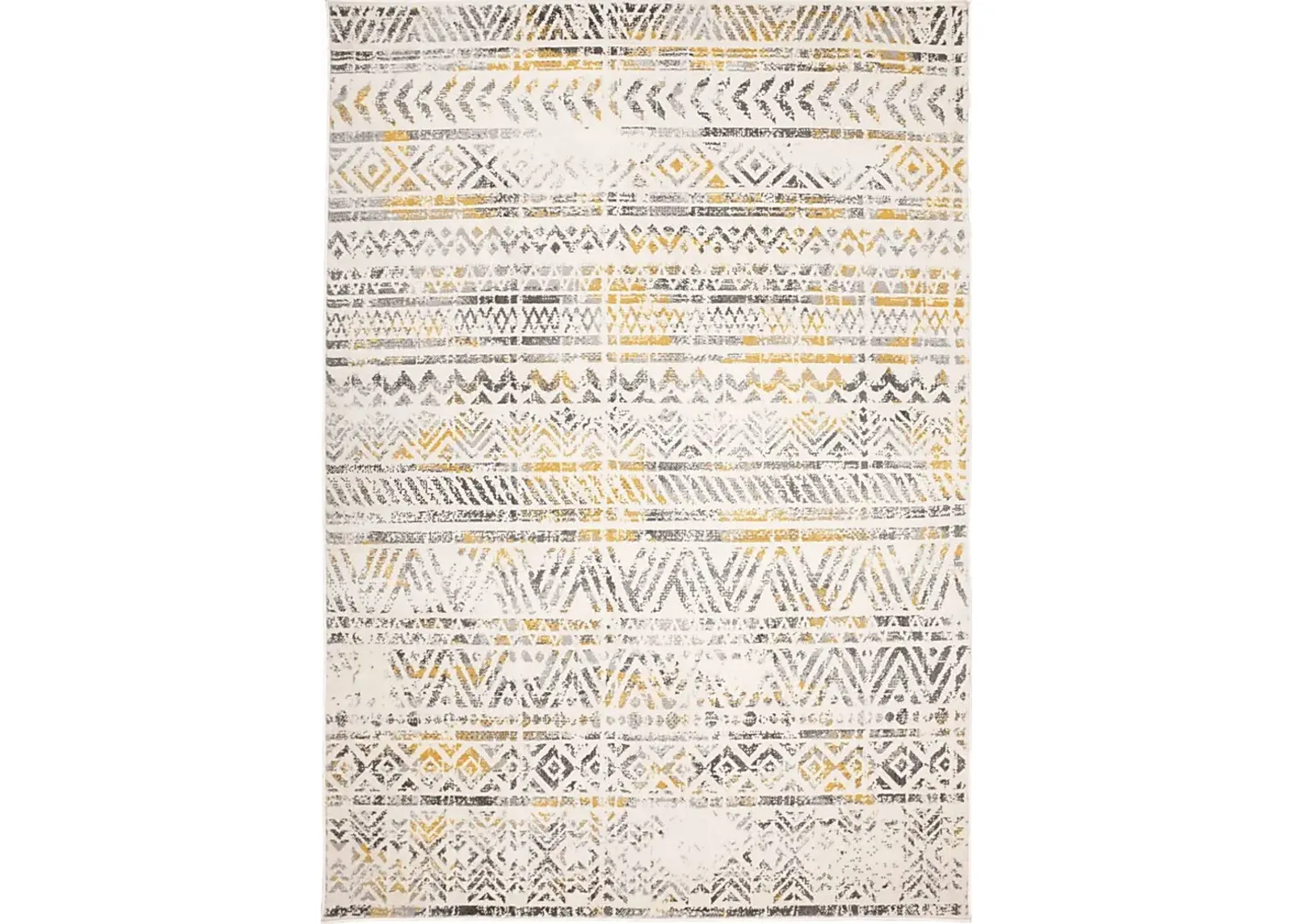 Freyalyn Yellow 5' x 7' Rug