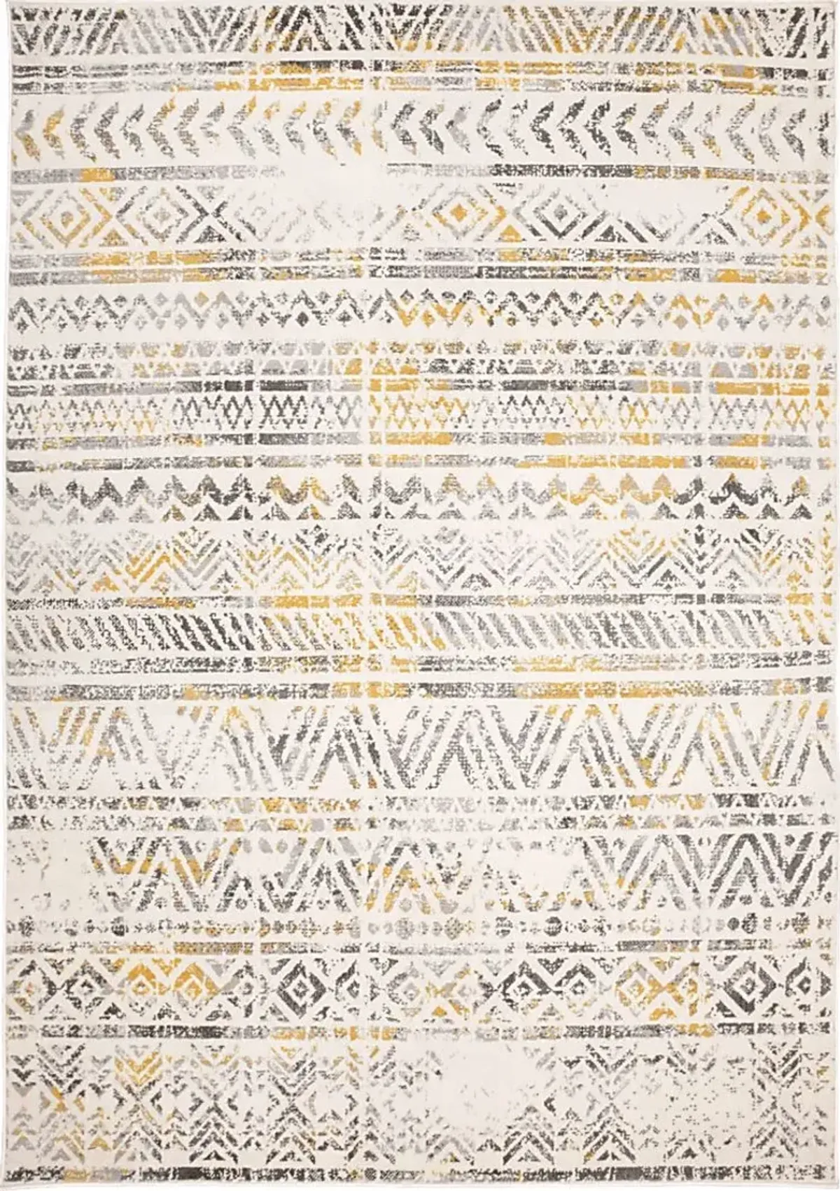 Freyalyn Yellow 5' x 7' Rug