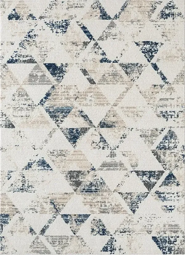 Brookleeds Beige 5' x 7' Rug
