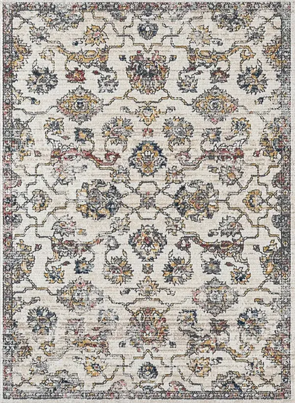Edinborough Gray 7'9 x 9'9 Rug