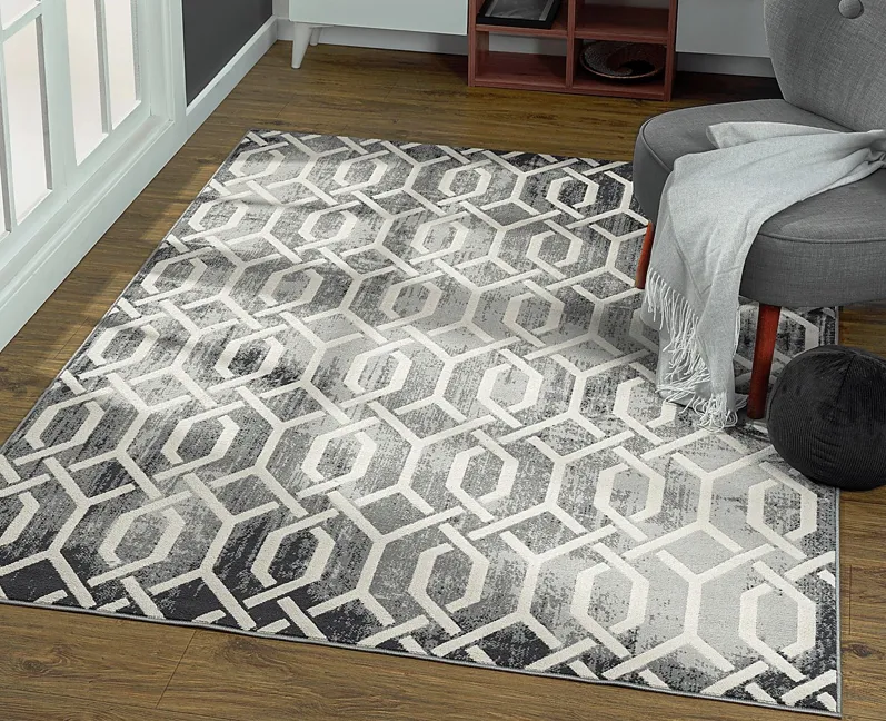 Gainswood Gray 5' x 7' Rug