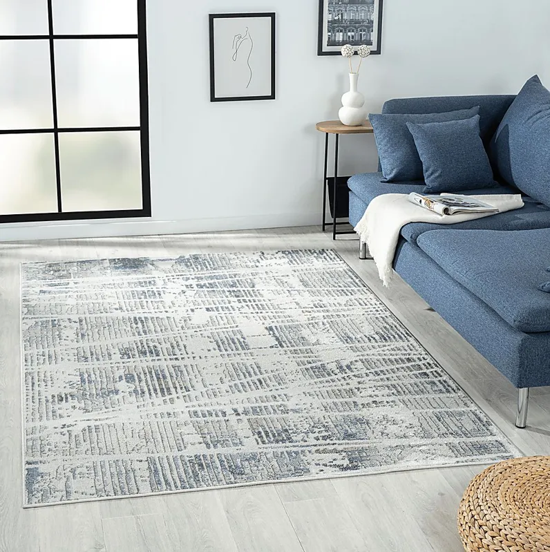 Greenvale Blue 5' x 7' Rug