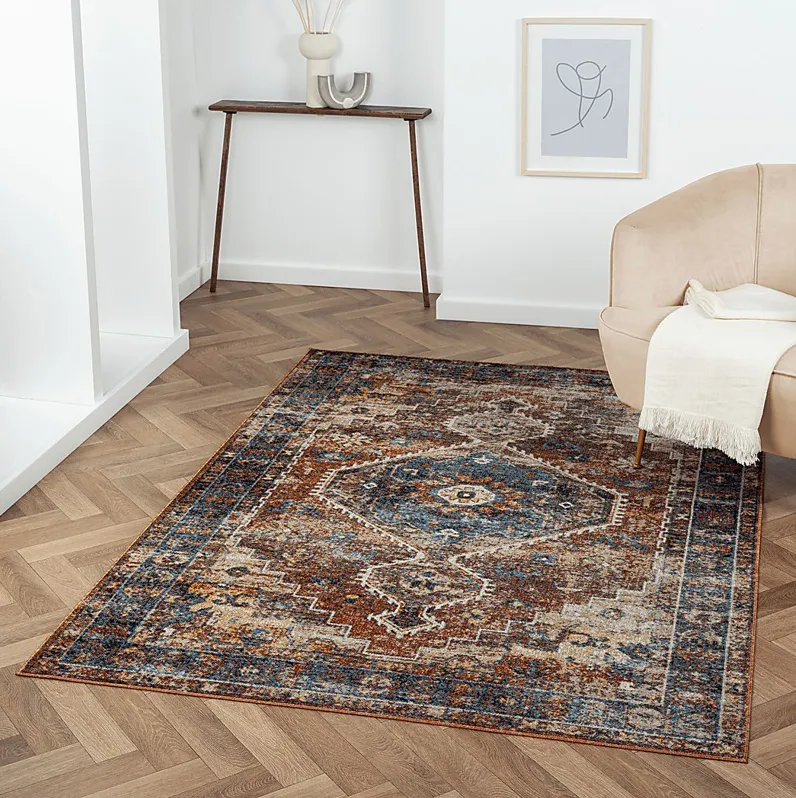 Chichester Blue 5' x 7' Rug