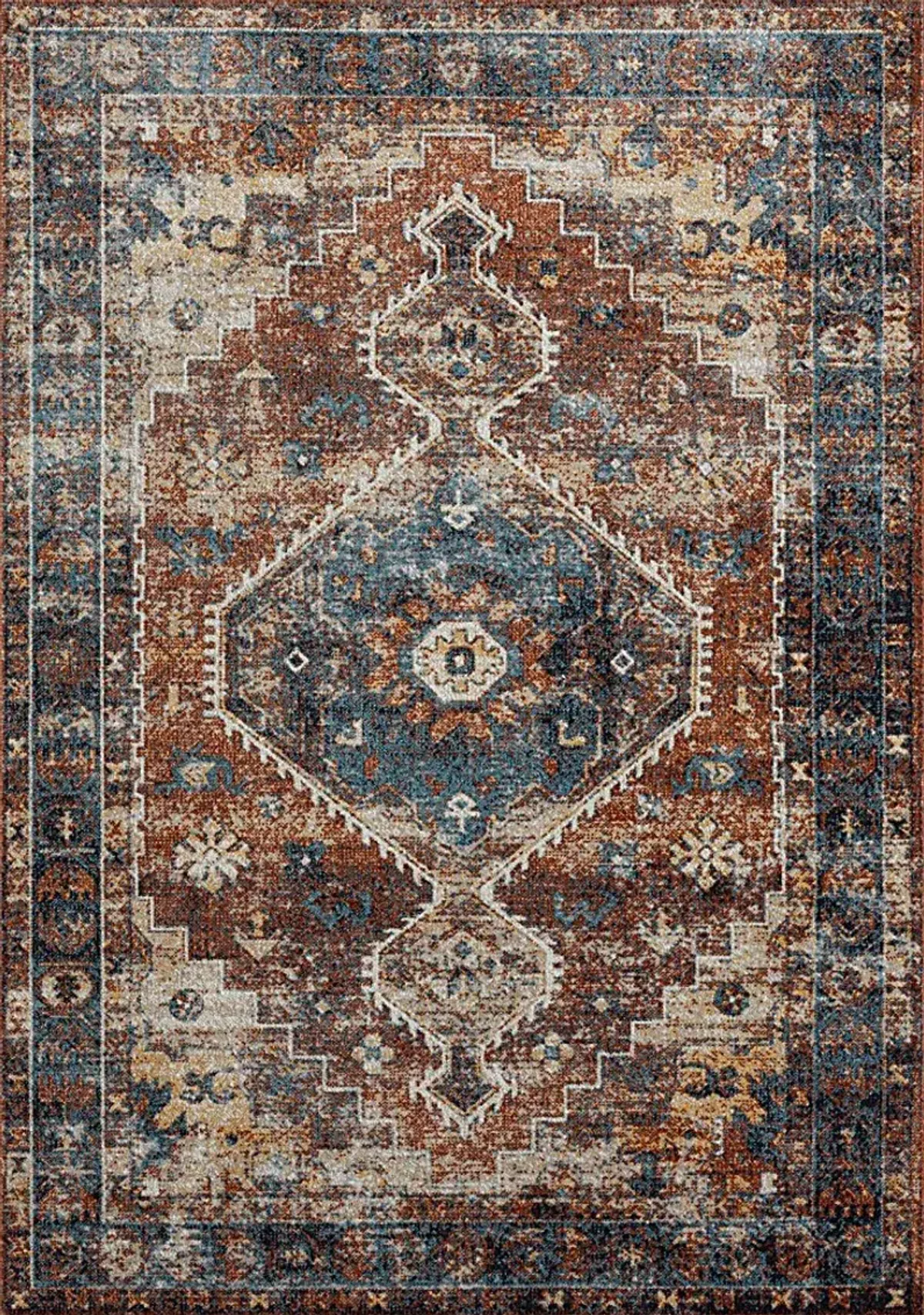 Chichester Blue 5' x 7' Rug