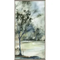 View Forest Grove I Gray Framed Artwork