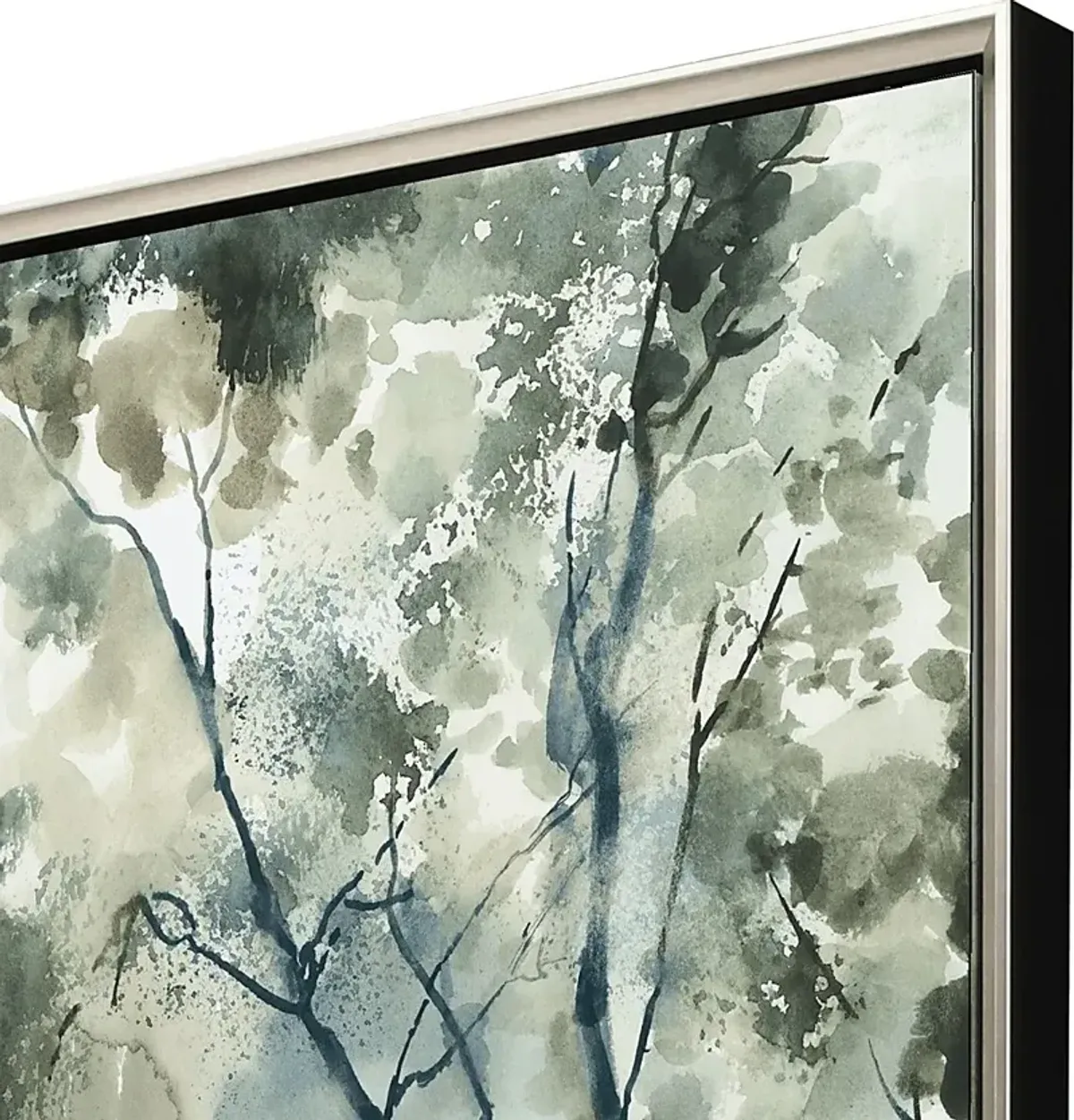 View Forest Grove II Gray Framed Artwork