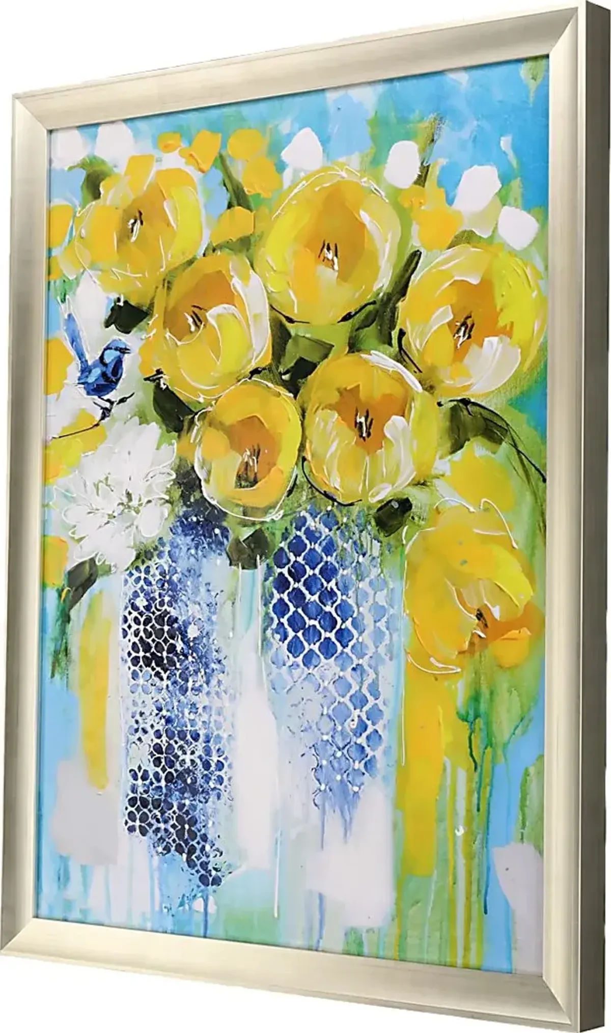 Sunshine Sunny Yellow Framed Artwork