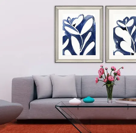 Eucalyptus Blue Framed Artwork