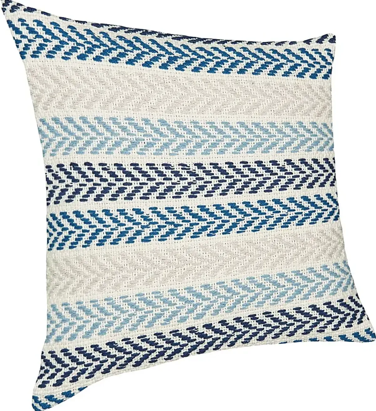Istarie Blue Throw Pillow
