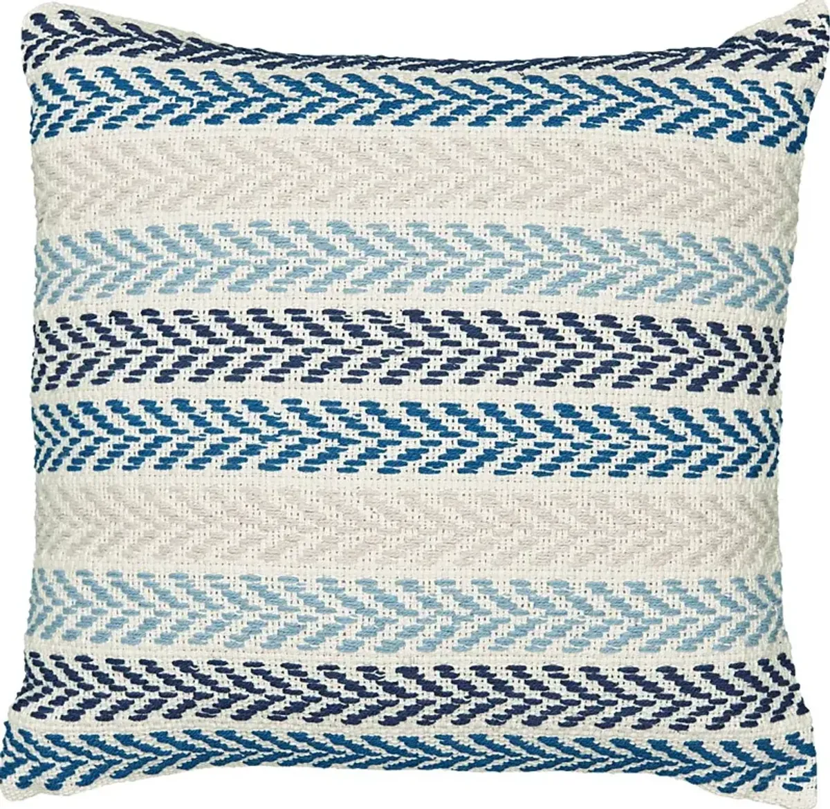 Istarie Blue Throw Pillow