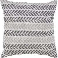 Istarie Gray Throw Pillow