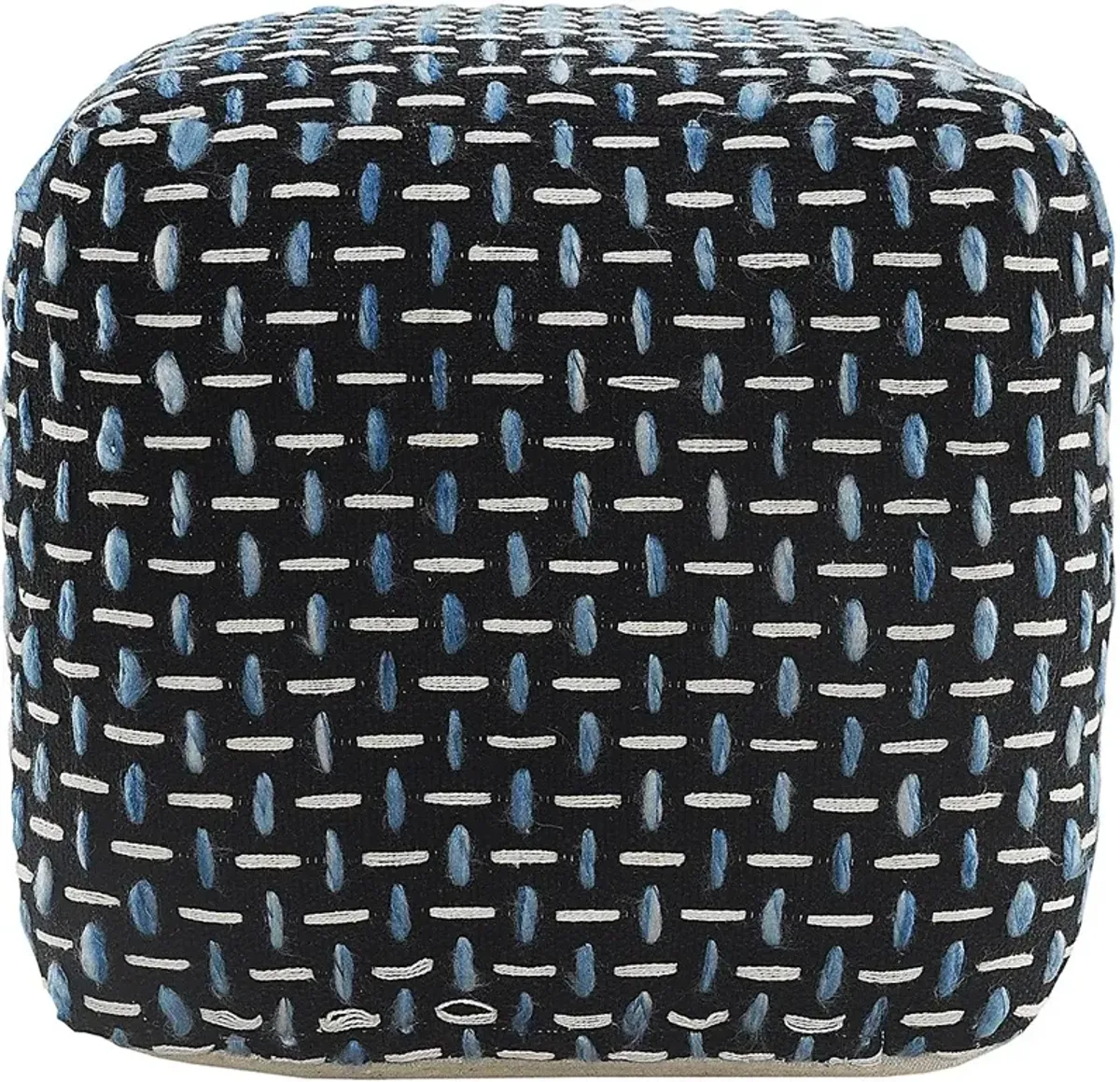 Abanela Blue Pouf