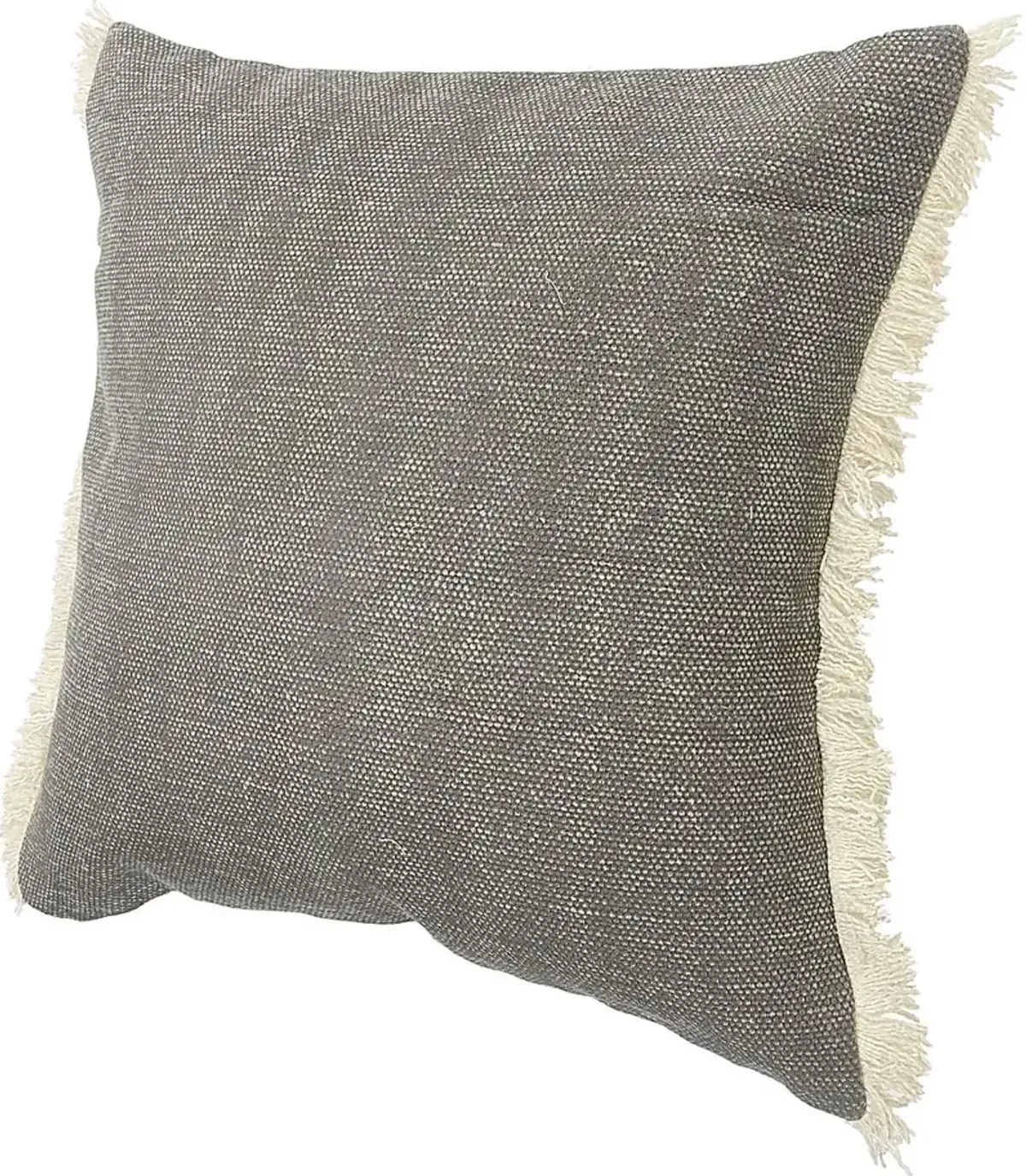 Laspelan Gray Throw Pillow