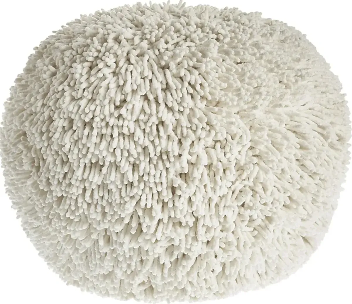 Adrenas II Ivory Pouf