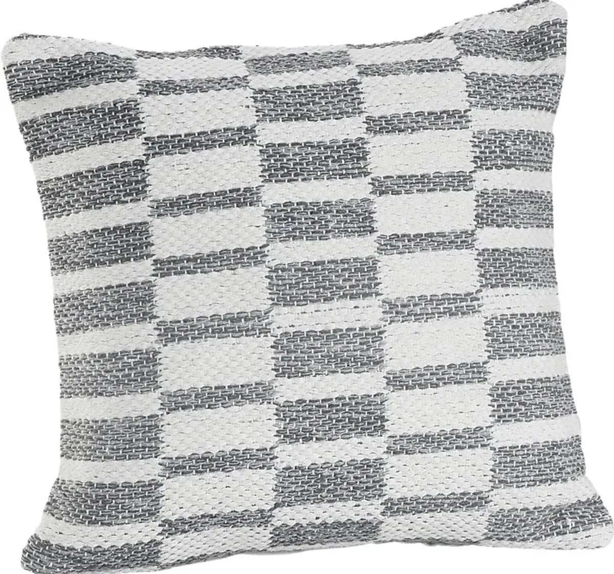 Melorna Gray Throw Pillow