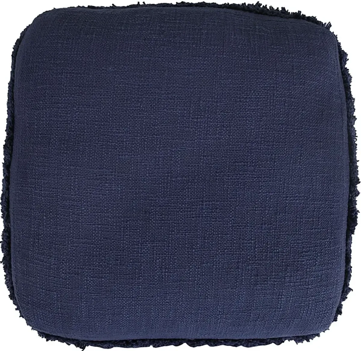 Elizeno II Blue Pouf