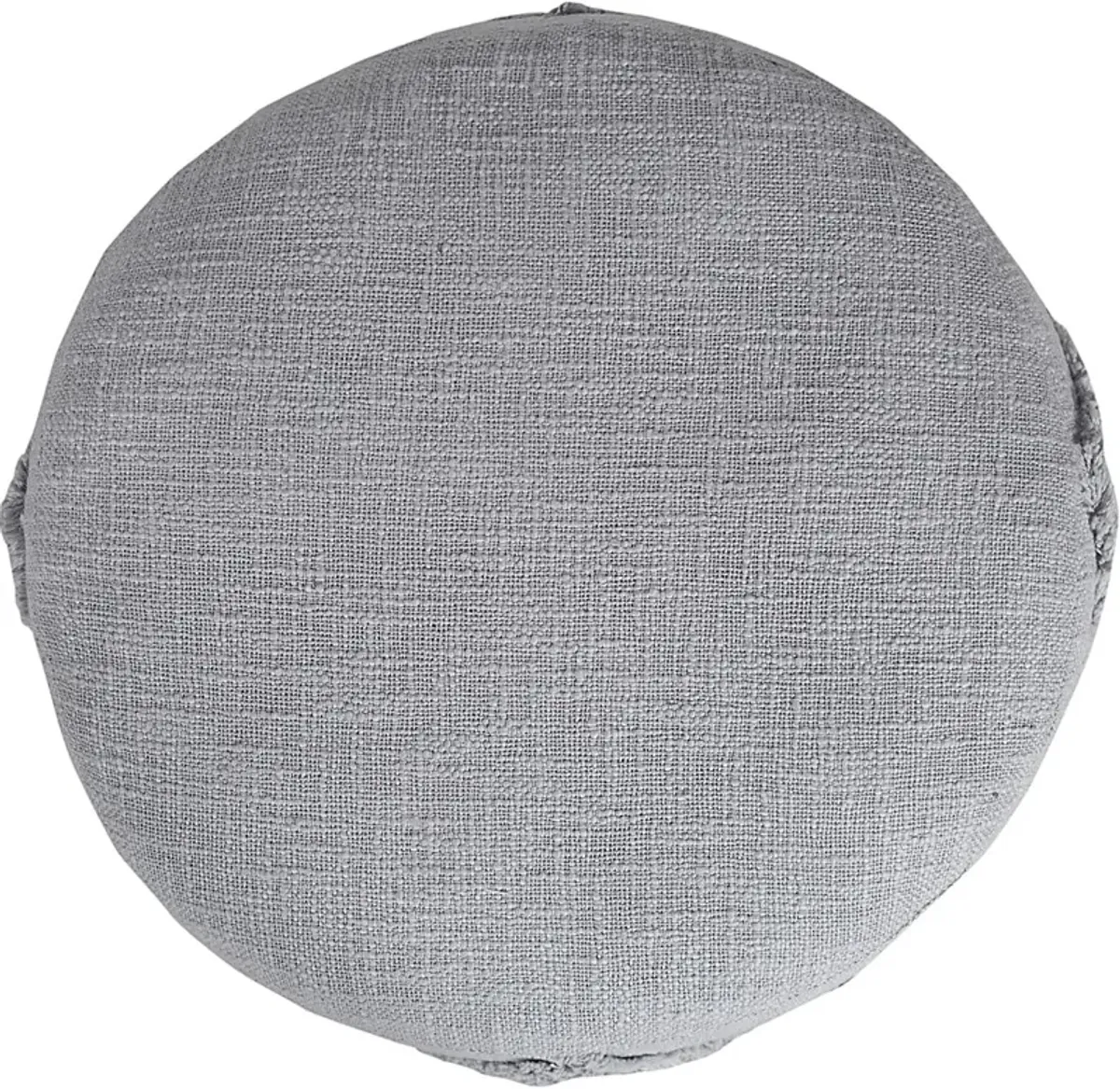 Elizeno I Gray Pouf