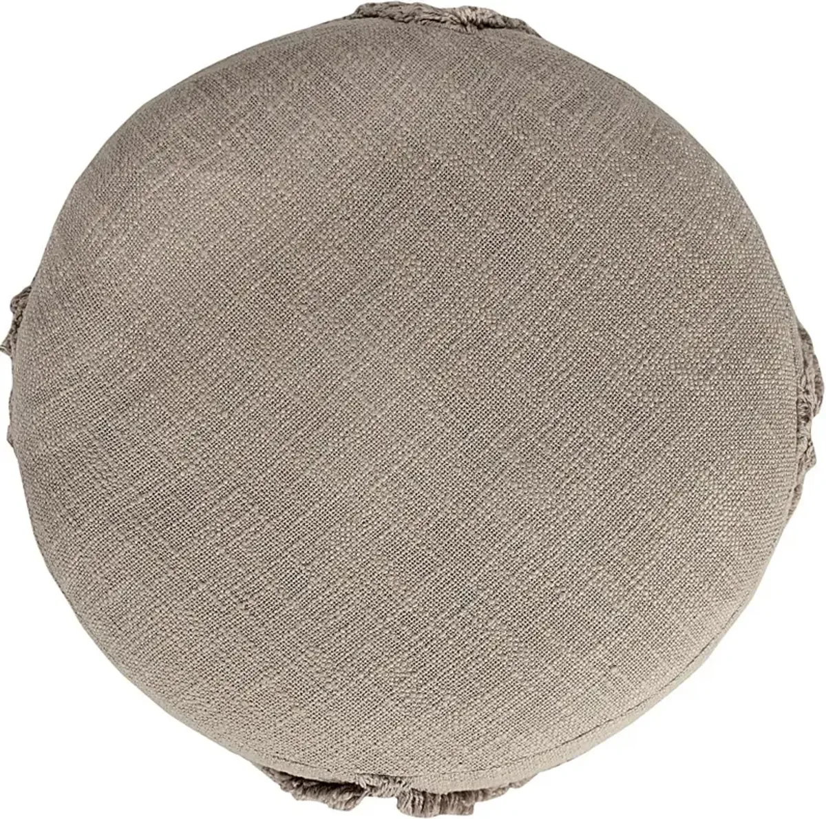 Elizeno I Light Brown Pouf