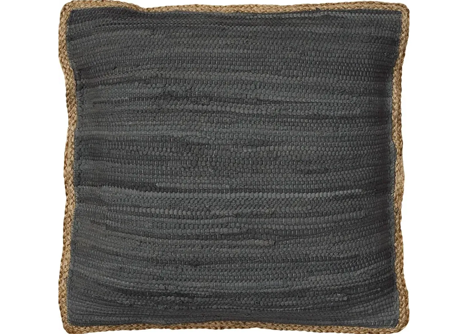 Alayan Dark Gray Throw Pillow