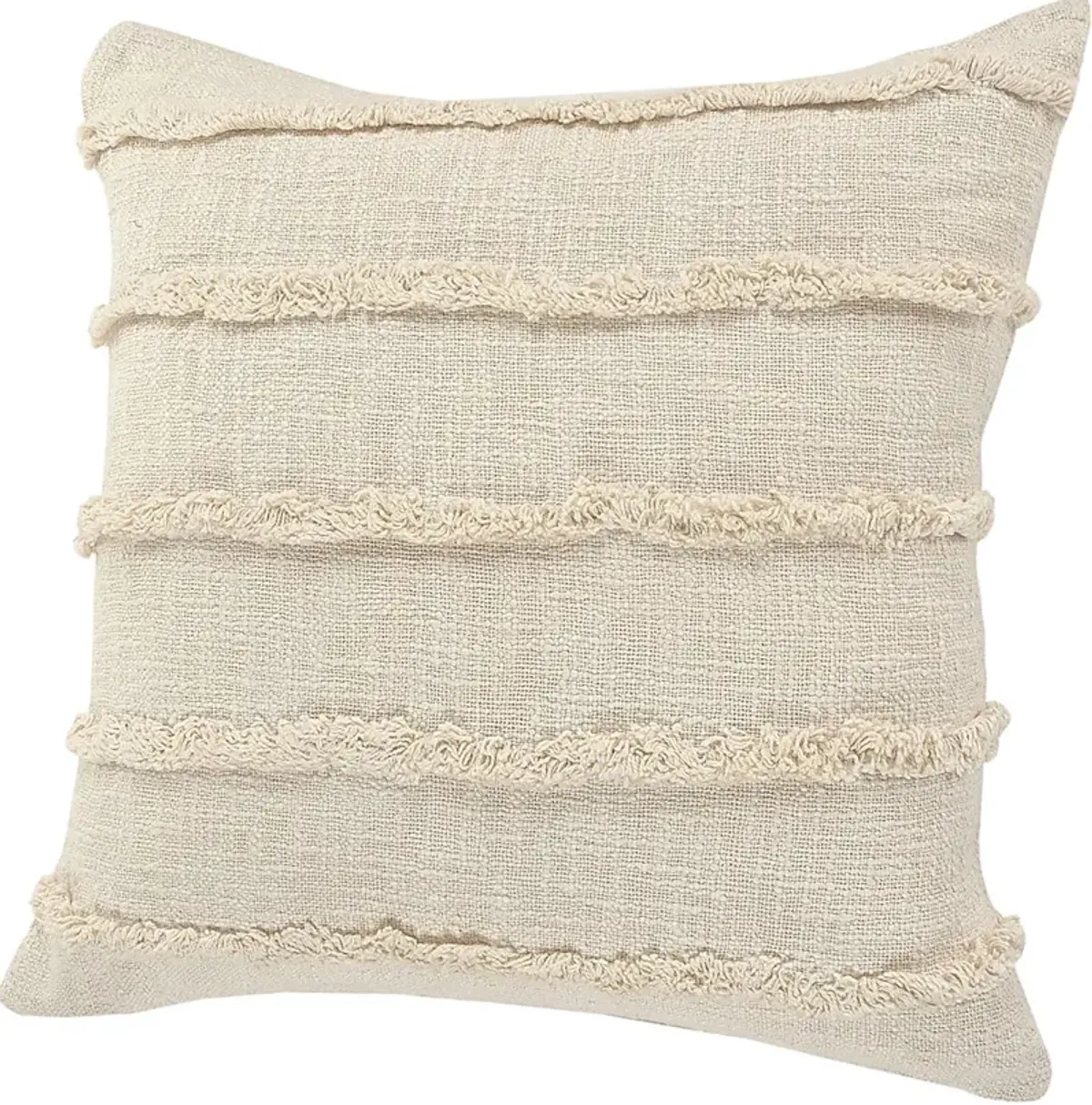 Lorelina Cream Throw Pillow