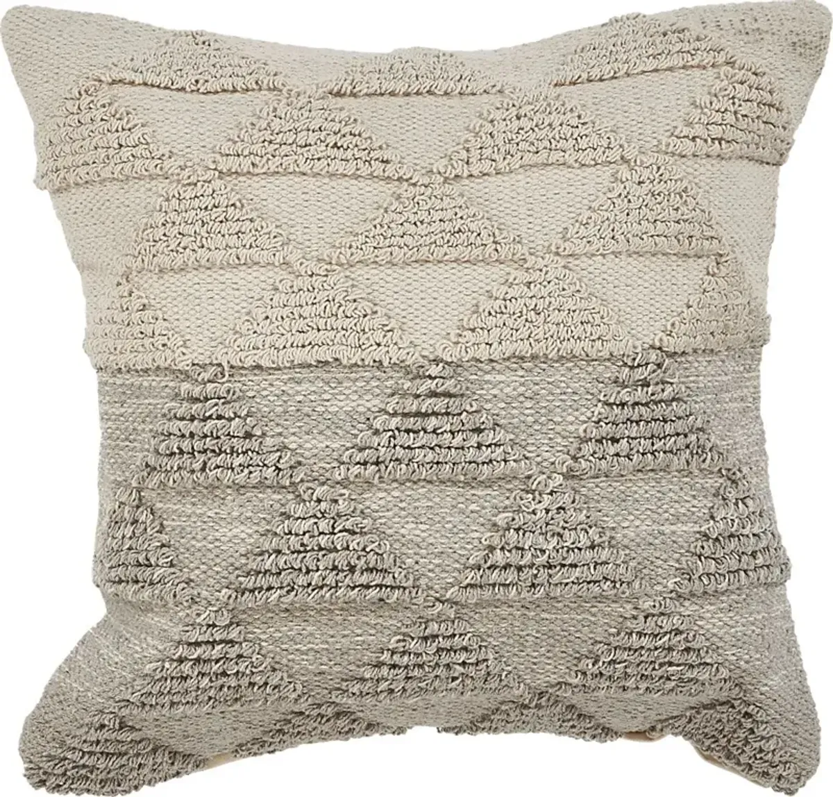 Lavellar Beige Throw Pillow