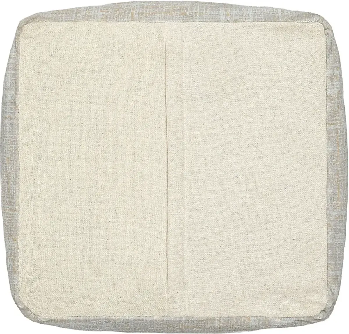 Lucilan Beige Pouf