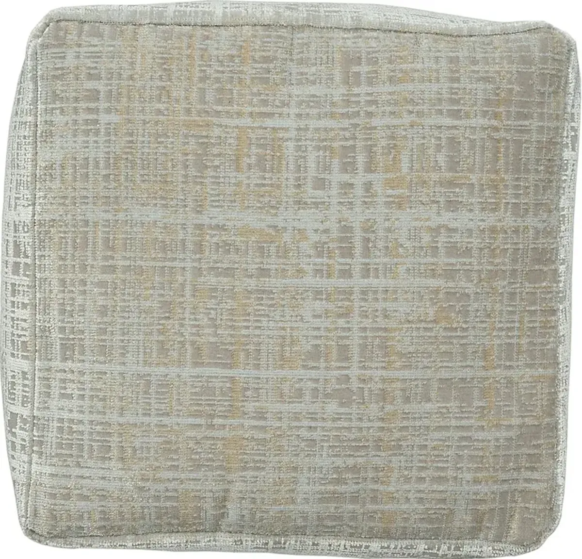 Lucilan Beige Pouf