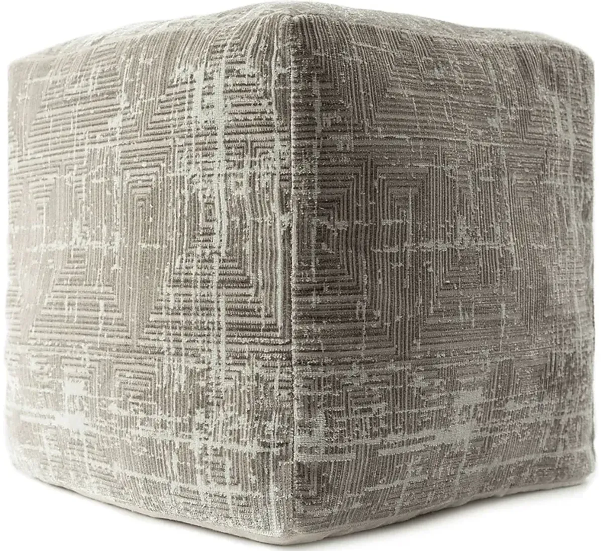 Marie Gray Pouf