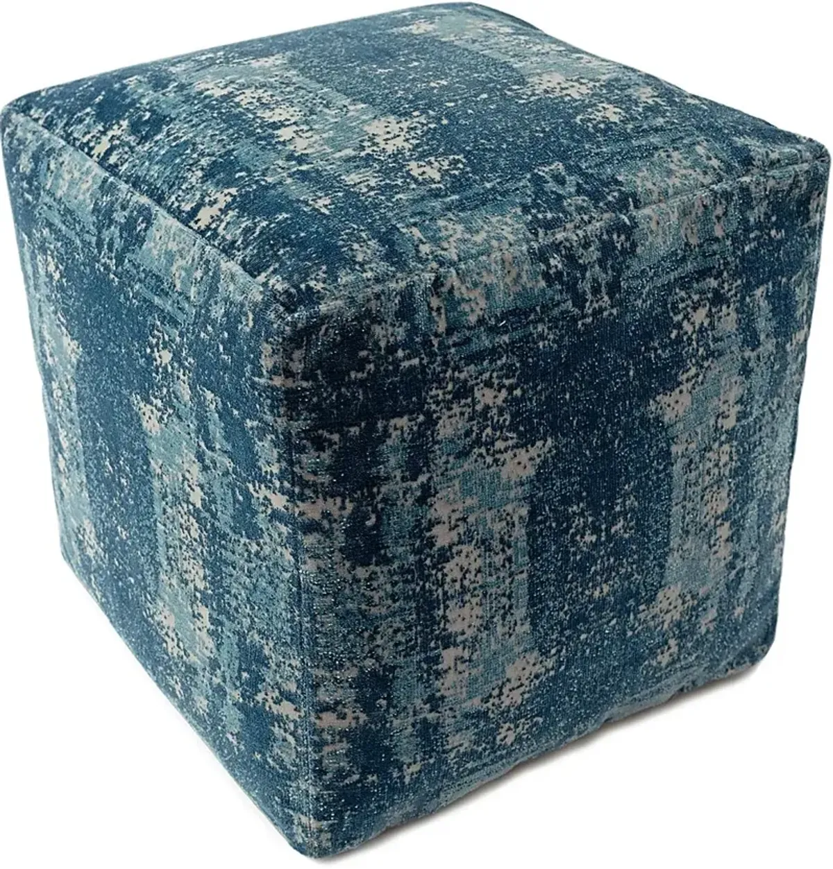 Natalina Dark Blue Pouf