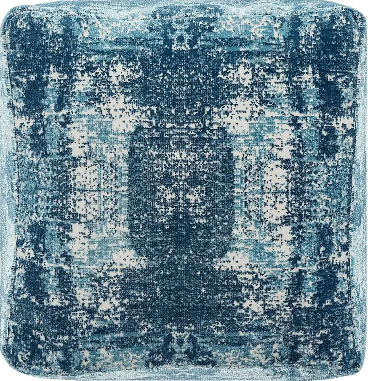 Natalina Dark Blue Pouf