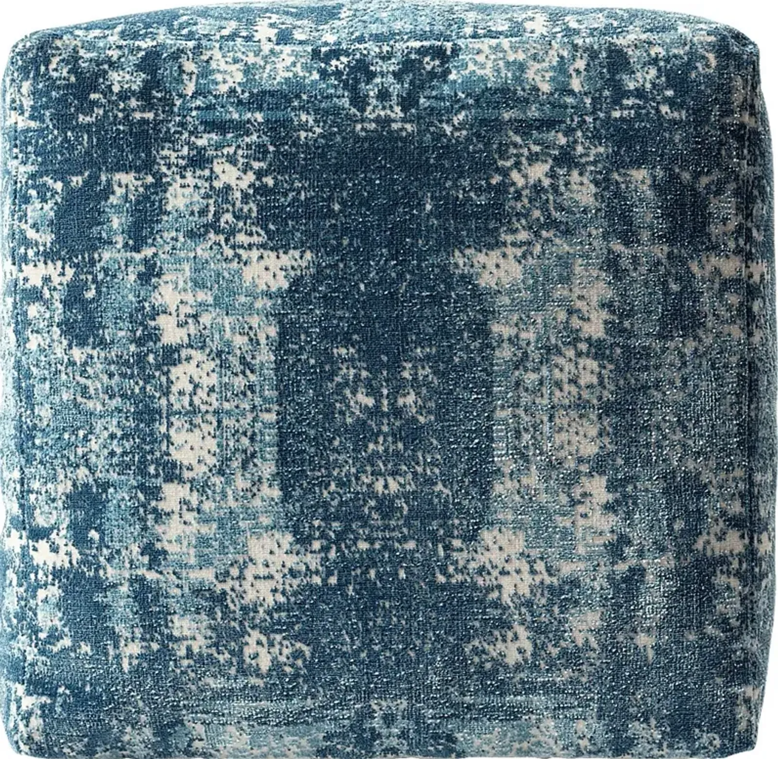 Natalina Dark Blue Pouf