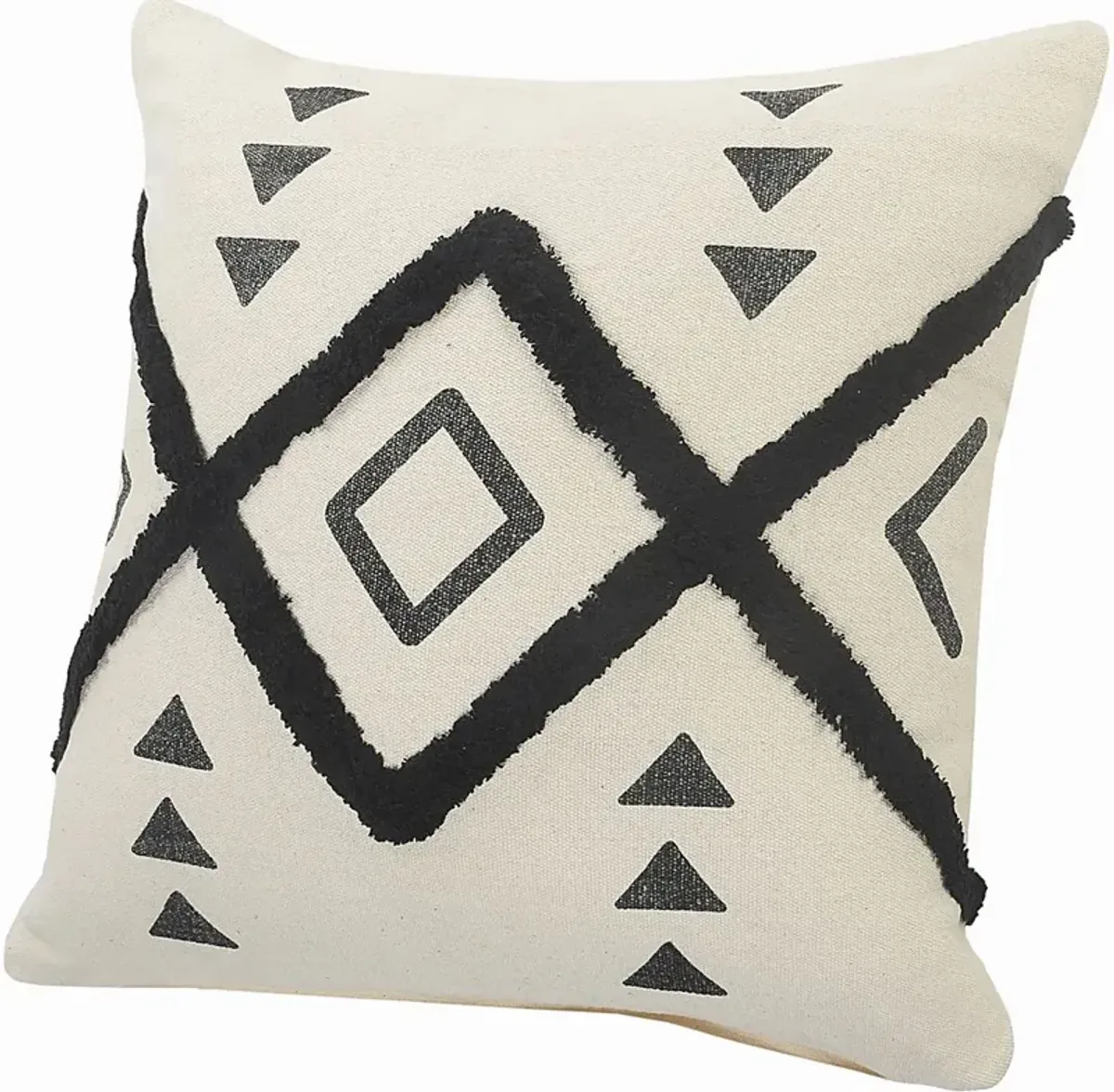 Norasen II Off White Throw Pillow