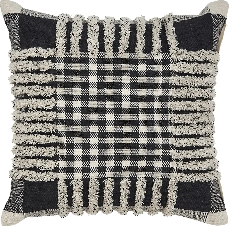 Paylina Black Throw Pillow