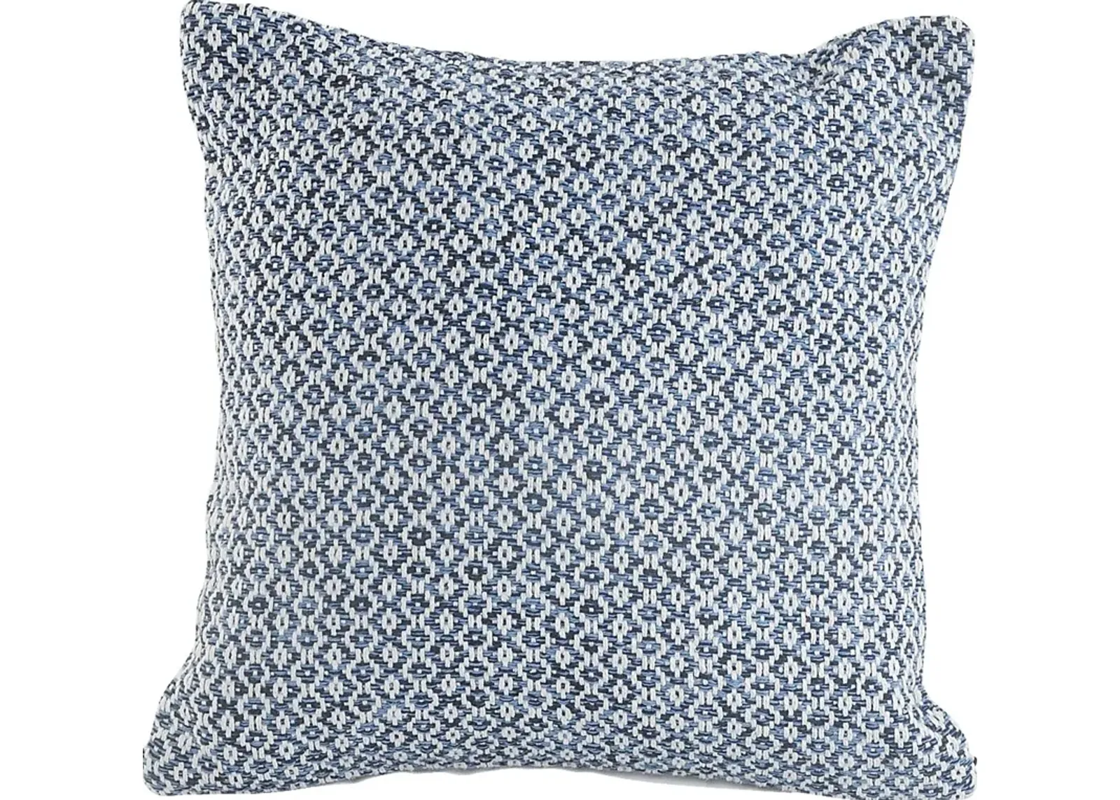 Antimo Blue Throw Pillow