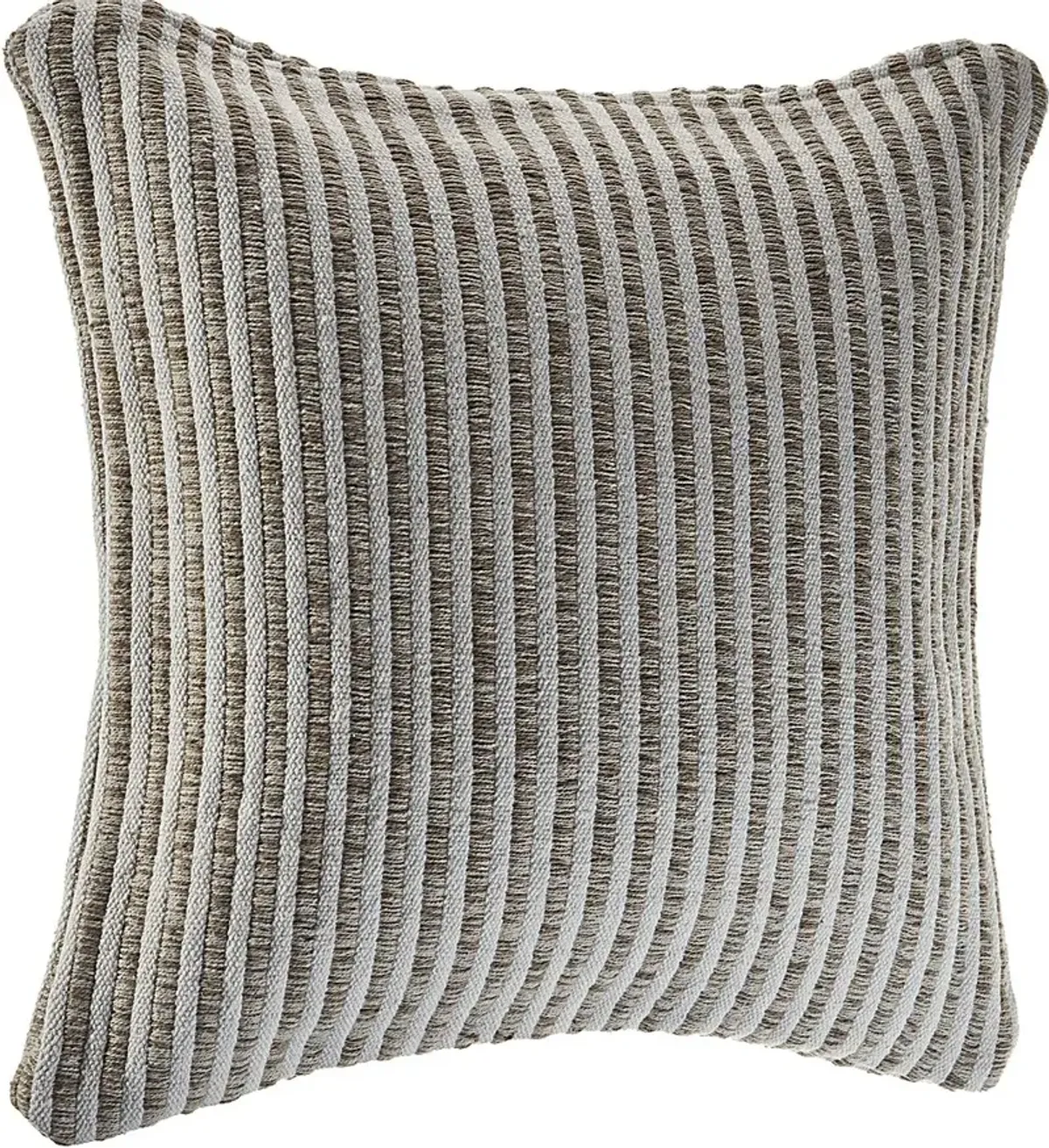 Amleto Taupe Throw Pillow