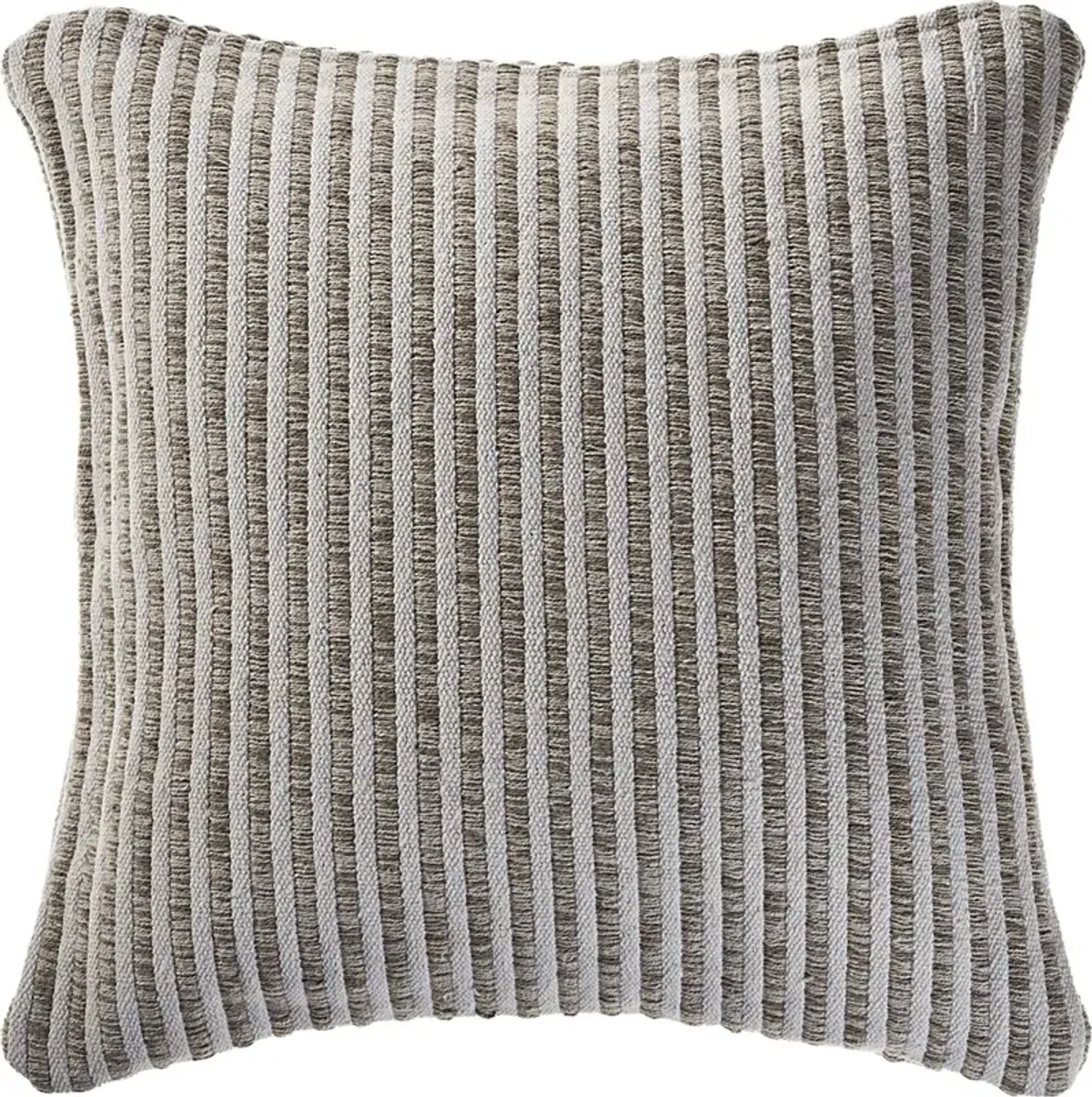 Amleto Taupe Throw Pillow