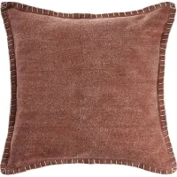 Burroy Red Throw Pillow