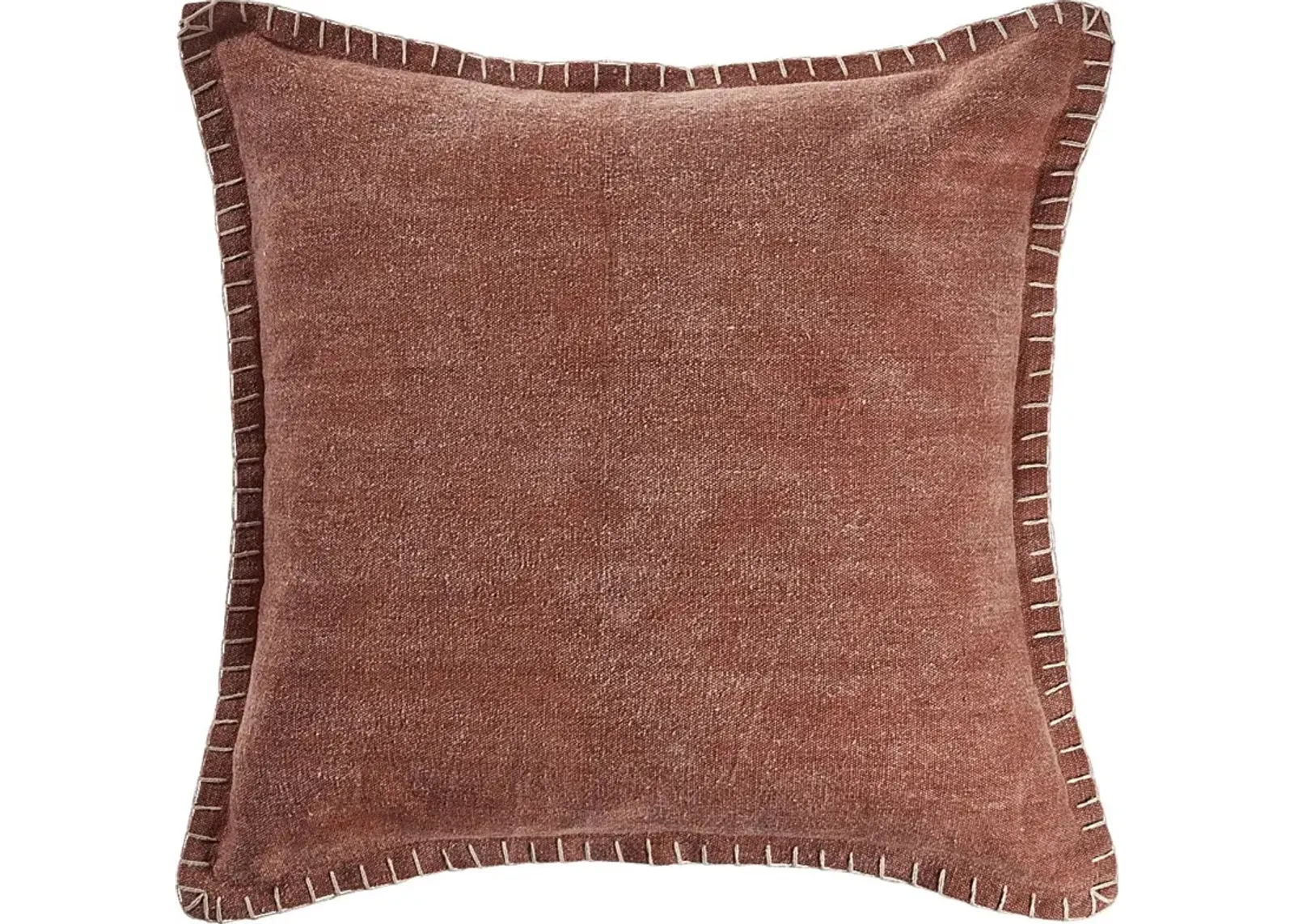 Burroy Red Throw Pillow