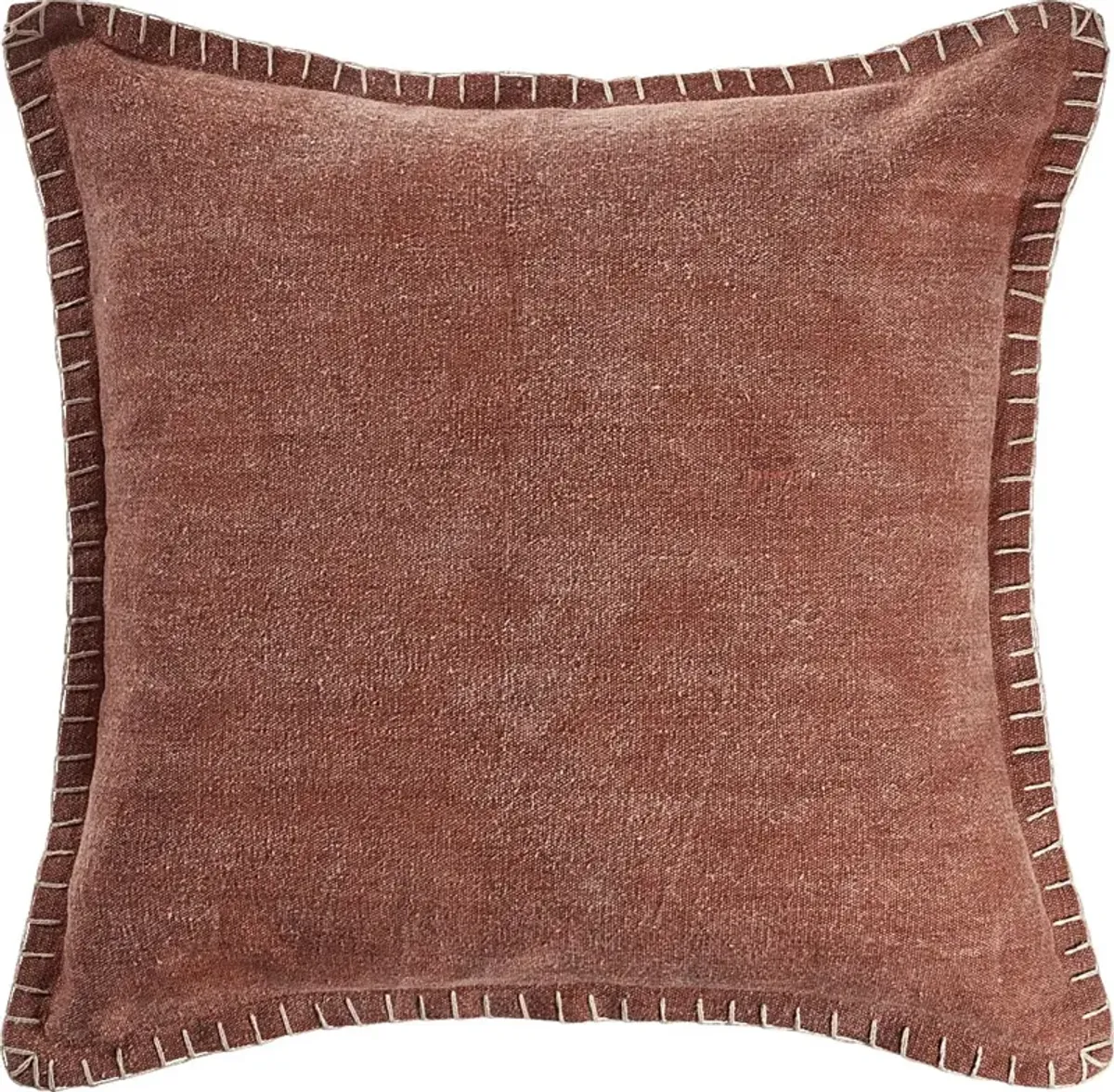 Burroy Red Throw Pillow