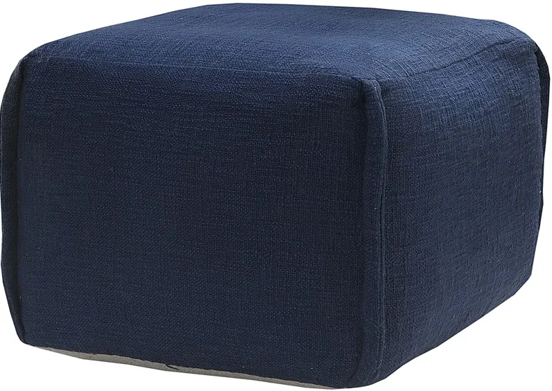 Erenas Blue Pouf