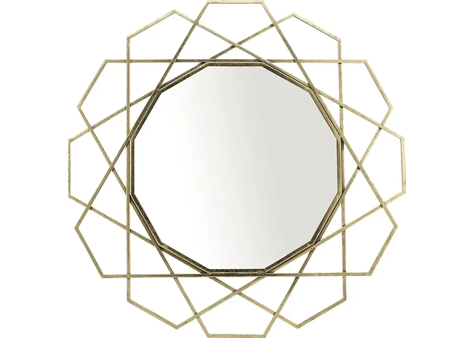 Wheatcroft Gold Mirror