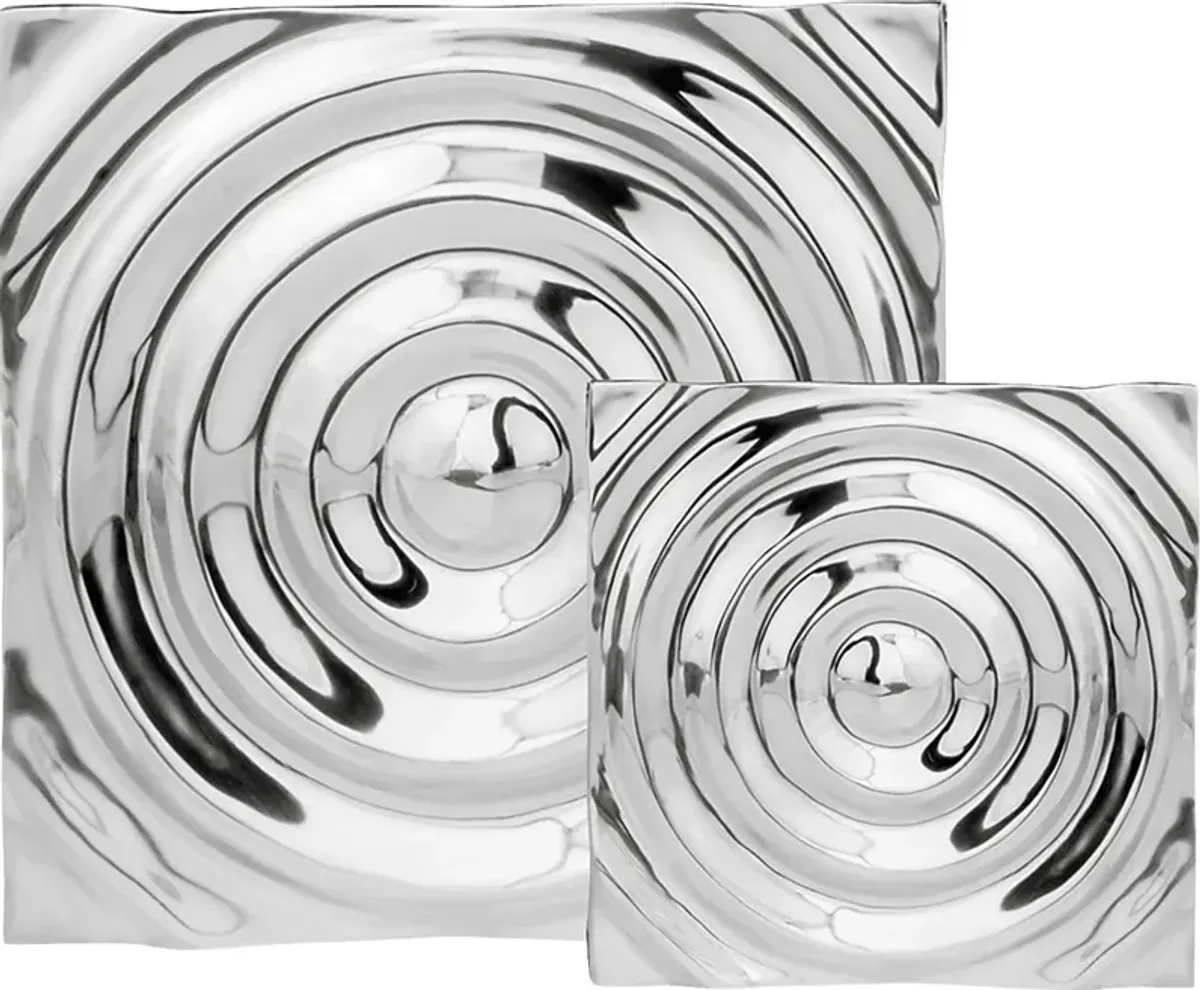 Parkoaks I Silver Wall Decor