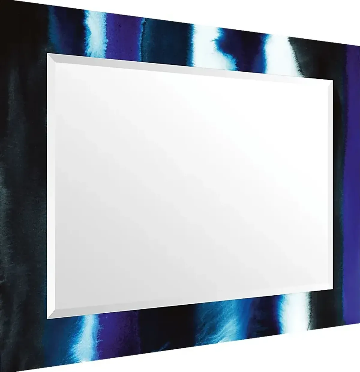 Foreson Blue Wall Mirror