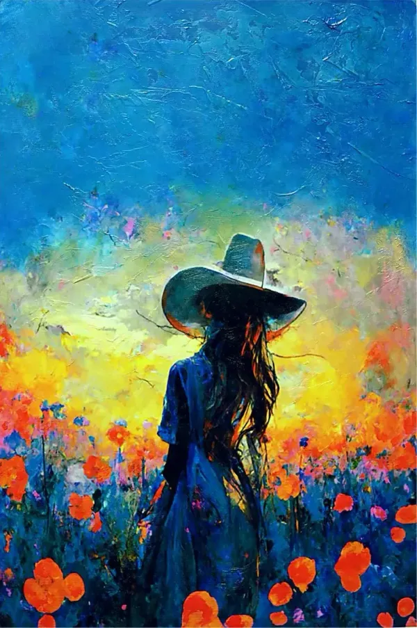 Pennacook I Blue Artwork