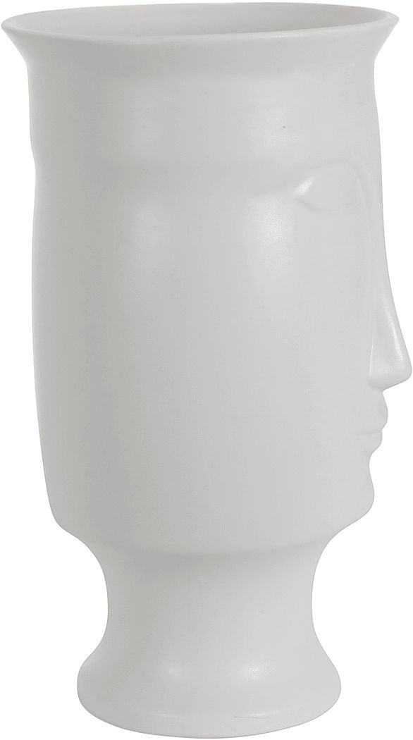 Lunn White Vase